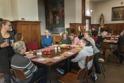 Vrijwilligers van de jongerenvieringen