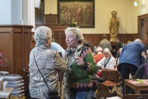 Tineke met zuster Auxiline